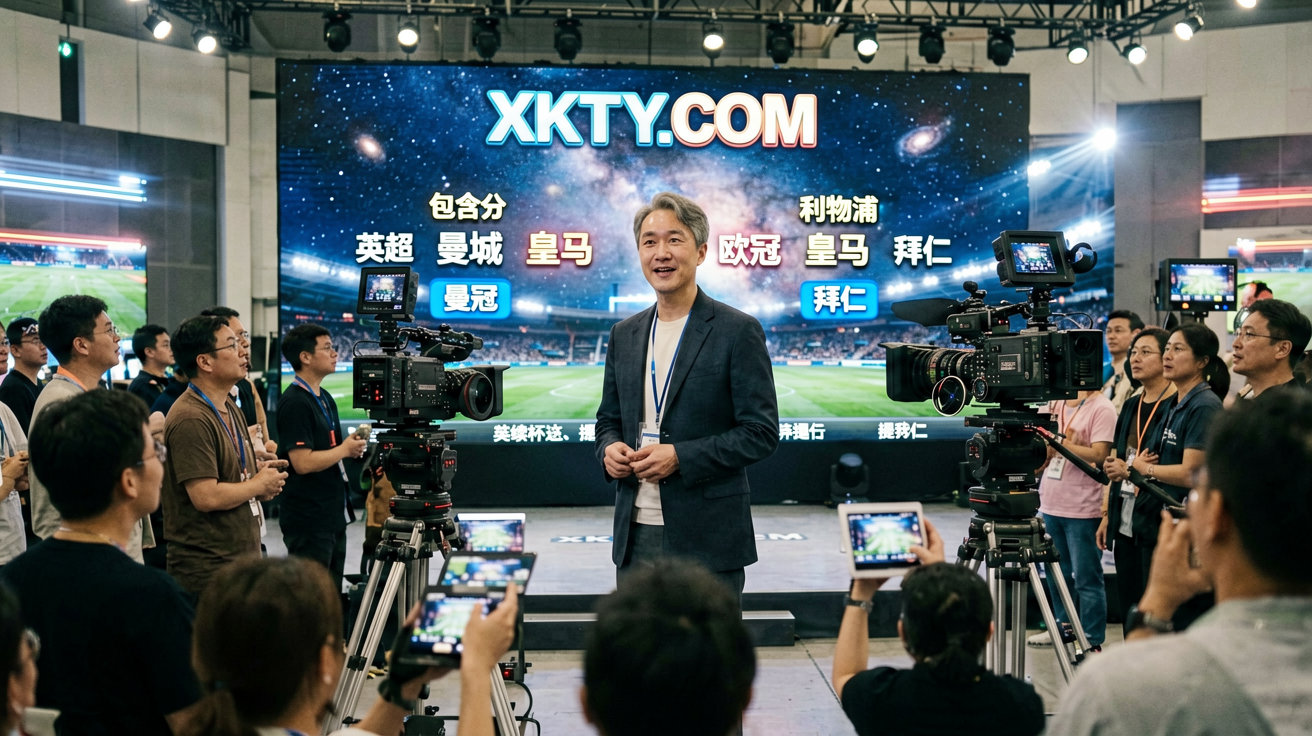 XKTY.COM星空直播画面展示，包含比分弹窗与实时控球率图表
